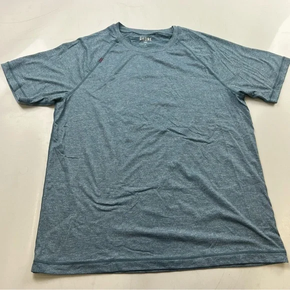 Rhone women’s blue shirt L L53-34 - Picture 2 of 6